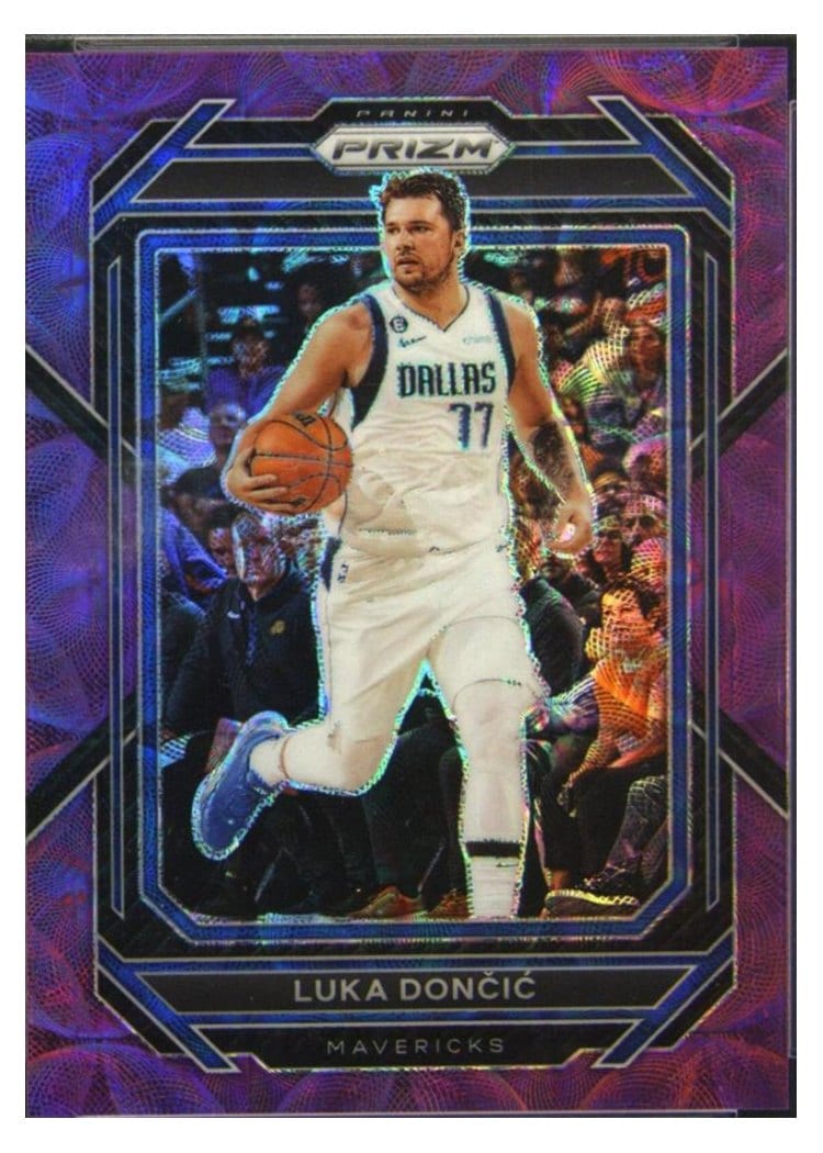 2022-23 Panini Prizm Base Set Luka Doncic #196 card