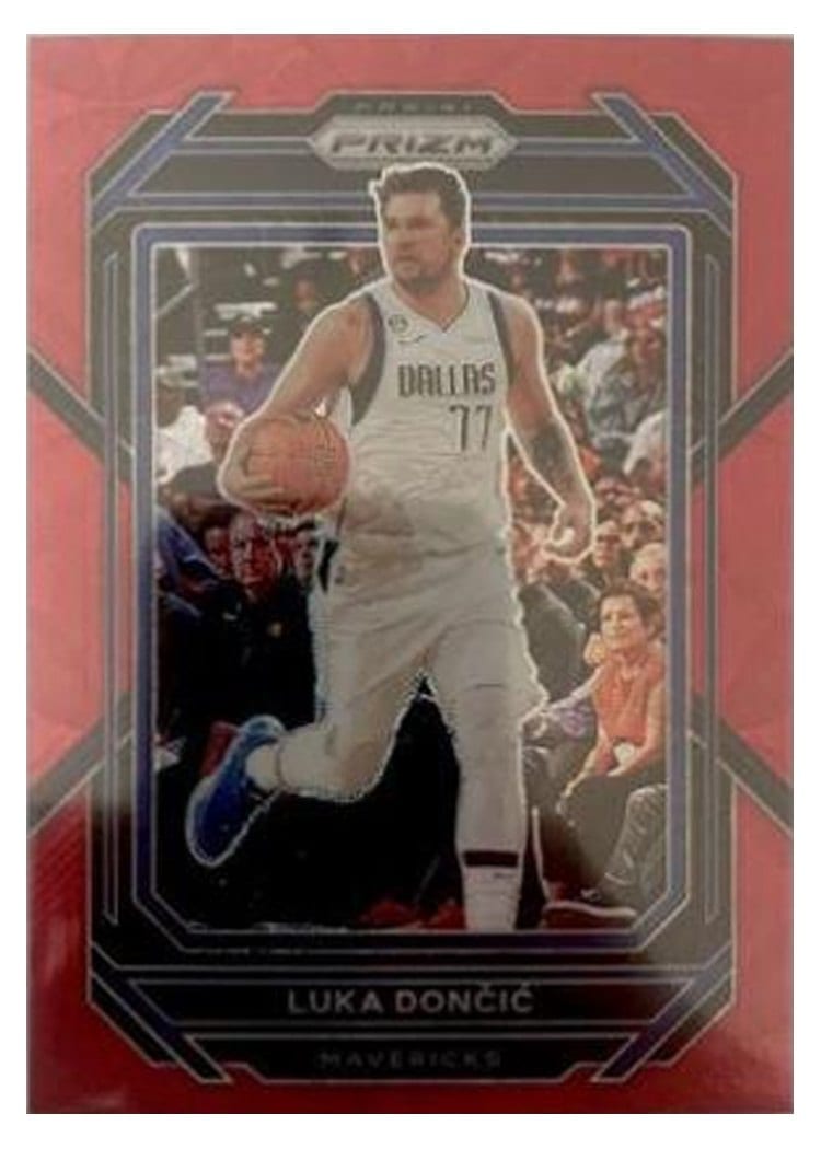 2022-23 Panini Prizm Base Set Luka Doncic #196 card