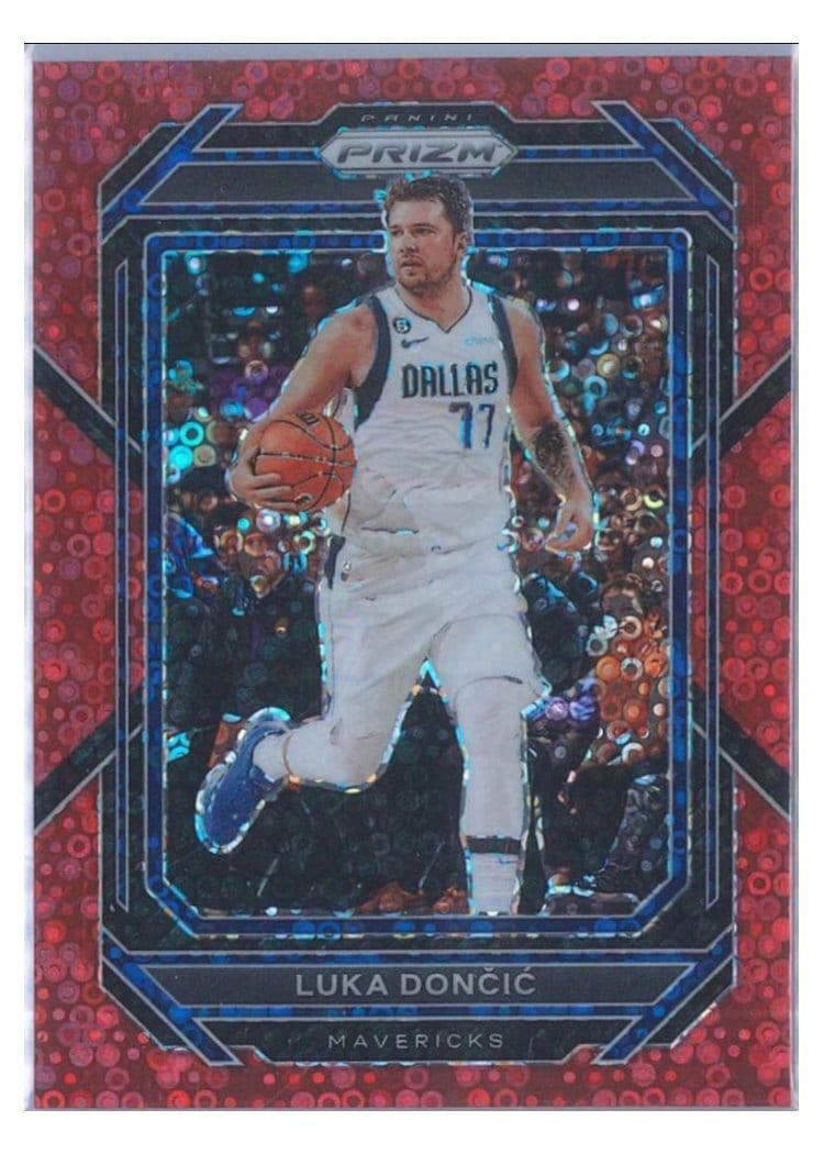 2022-23 Panini Prizm Base Set Luka Doncic #196 card