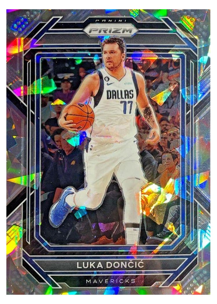 2022-23 Panini Prizm Base Set Luka Doncic #196 card