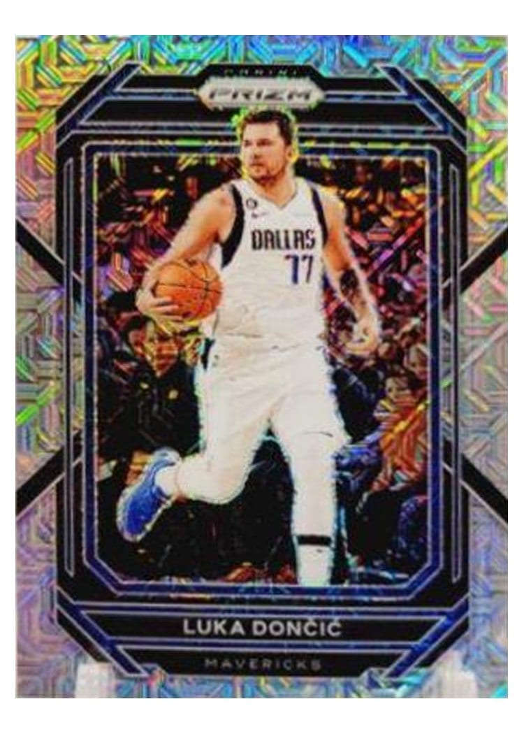 2022-23 Panini Prizm Base Set Luka Doncic #196 card