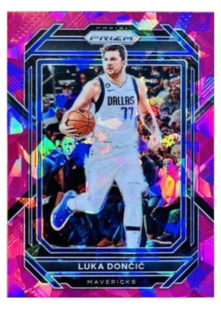 2022-23 Panini Prizm Base Set Luka Doncic #196 card