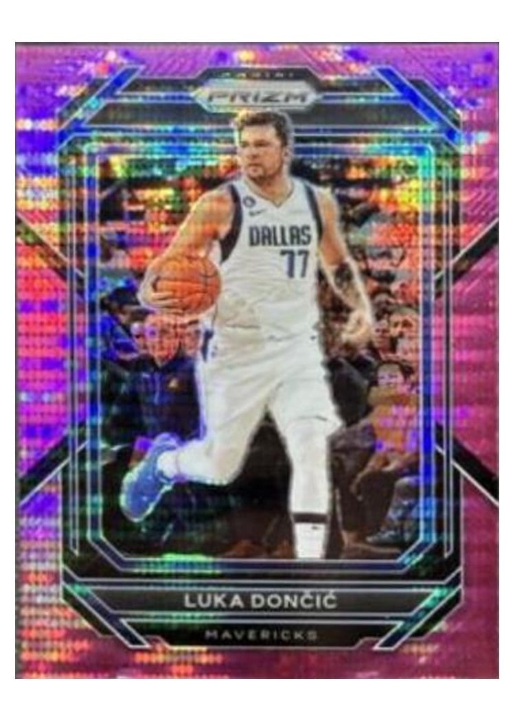 2022-23 Panini Prizm Base Set Luka Doncic #196 card