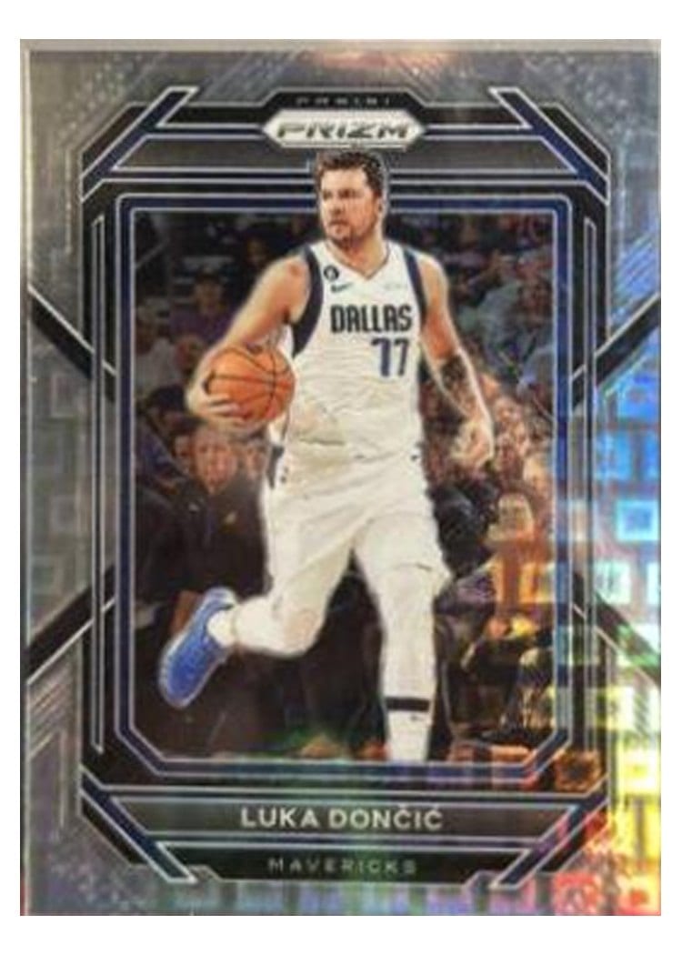 2022-23 Panini Prizm Base Set Luka Doncic #196 card