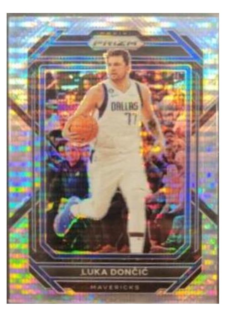 2022-23 Panini Prizm Base Set Luka Doncic #196 card