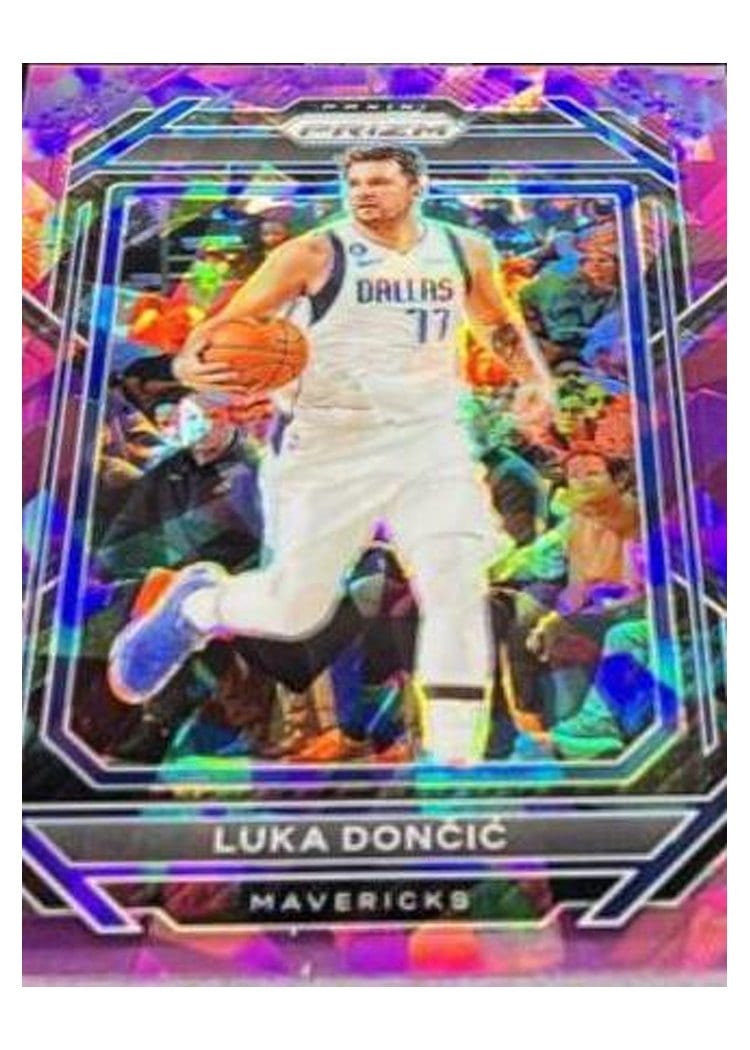 2022-23 Panini Prizm Base Set Luka Doncic #196 card