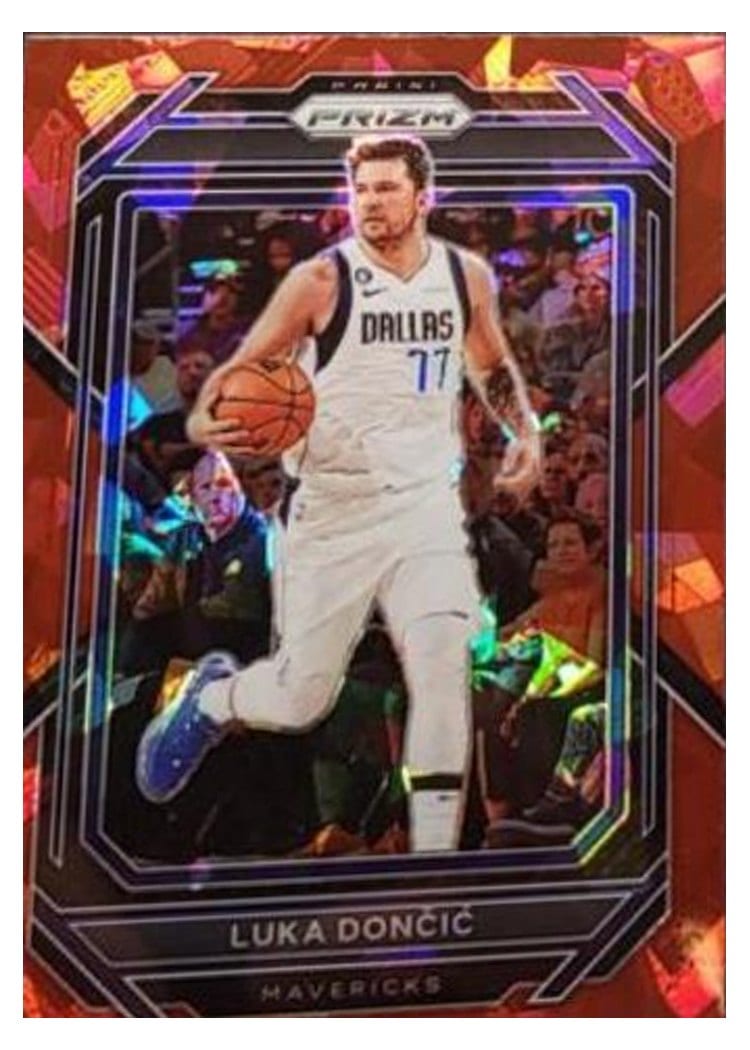 2022-23 Panini Prizm Base Set Luka Doncic #196 card