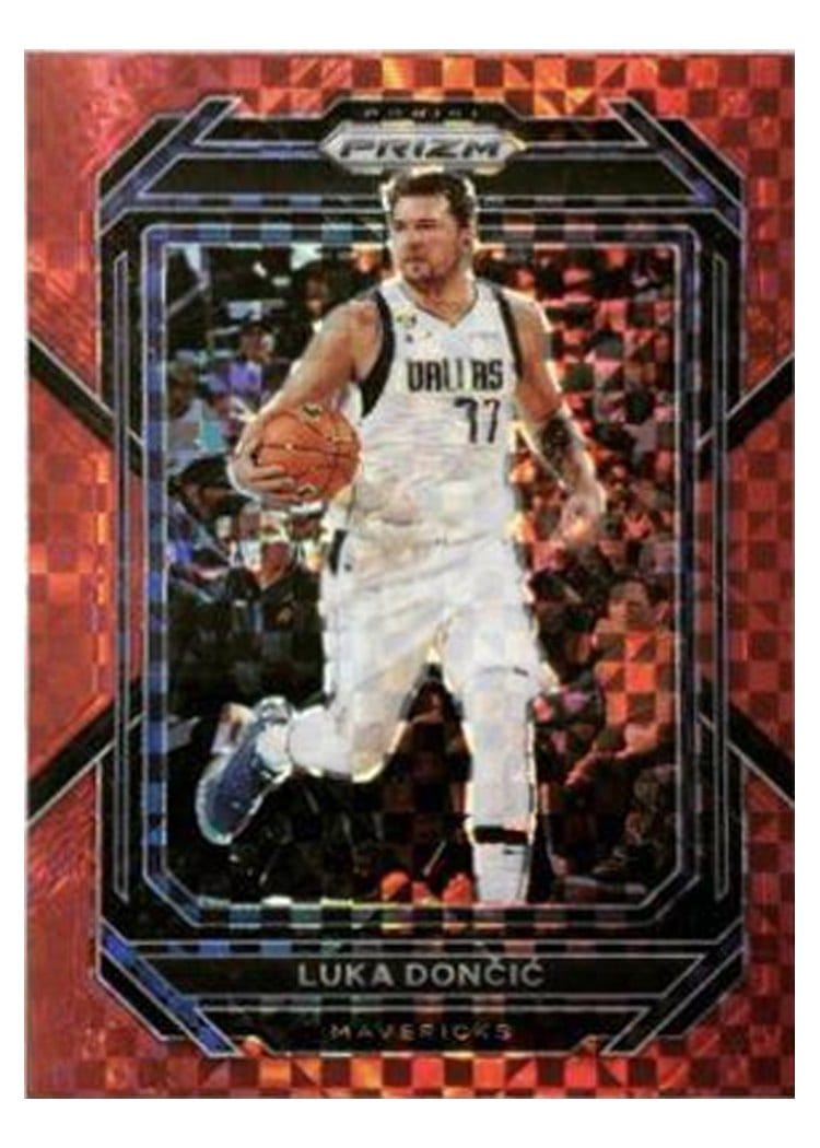 2022-23 Panini Prizm Base Set Luka Doncic #196 card