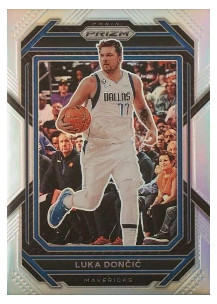 2022-23 Panini Prizm Base Set Luka Doncic #196 card
