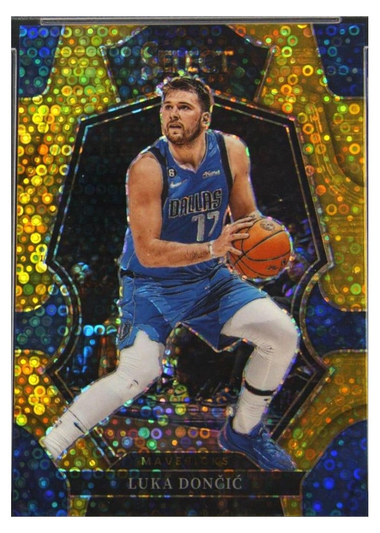 2022-23 Panini Select Base Set Luka Doncic #151 card