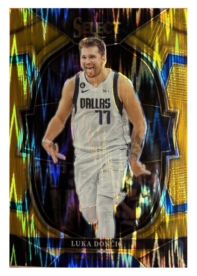 2022 Panini Select Luka Doncic #51 card
