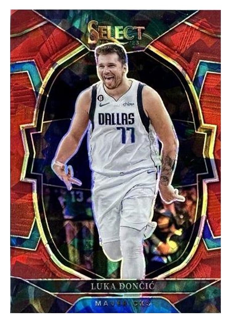 2022 Panini Select Luka Doncic #51 card