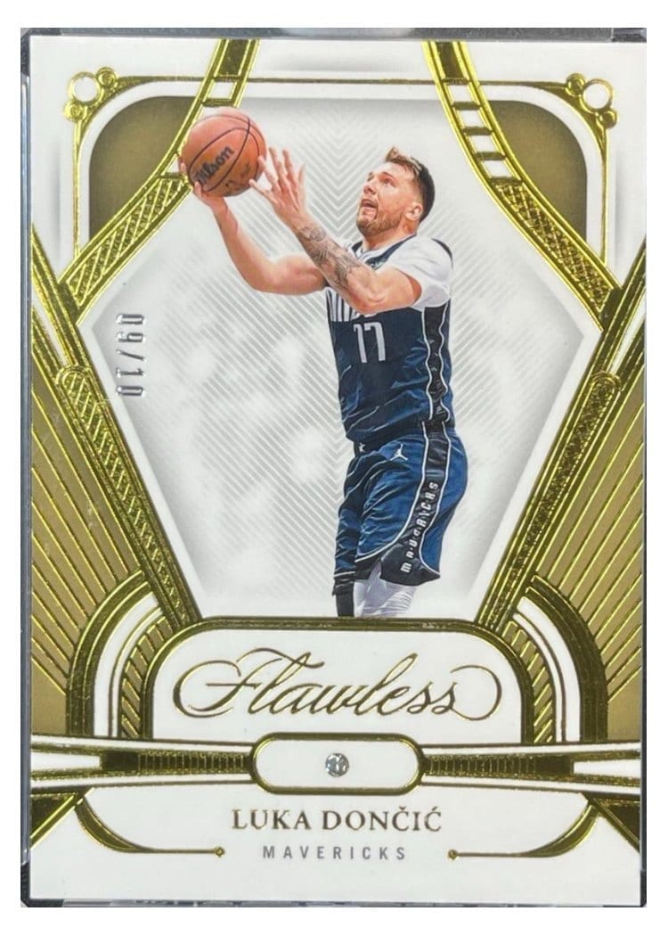 2023-24 Panini Flawless Base Set Luka Doncic #74 card