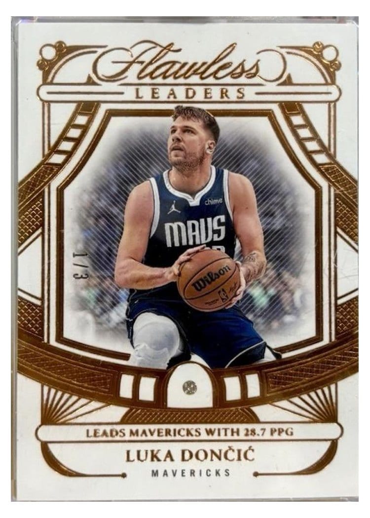 2023-24 Panini Flawless Flawless Leaders Luka Doncic Bronze #157