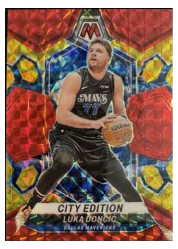 2023-24 Panini Mosaic Base Set Luka Doncic #285 card