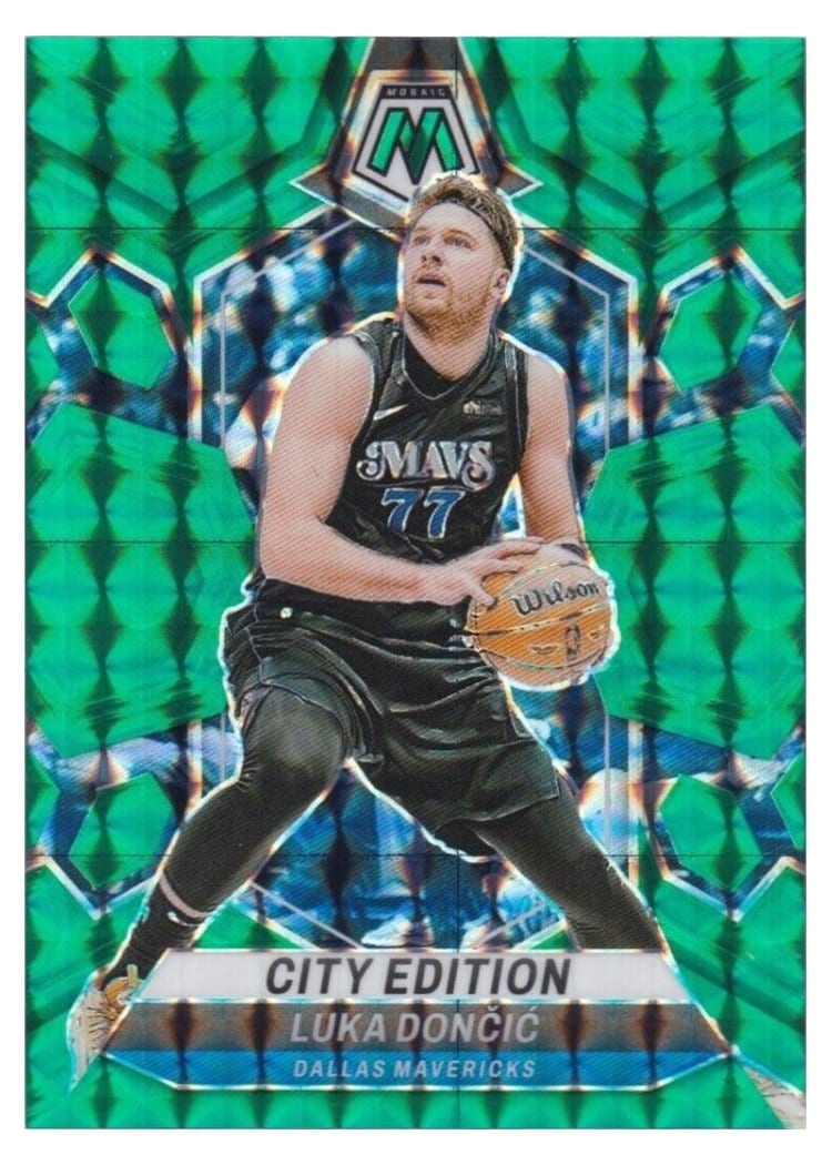 2023-24 Panini Mosaic Base Set Luka Doncic #285 card