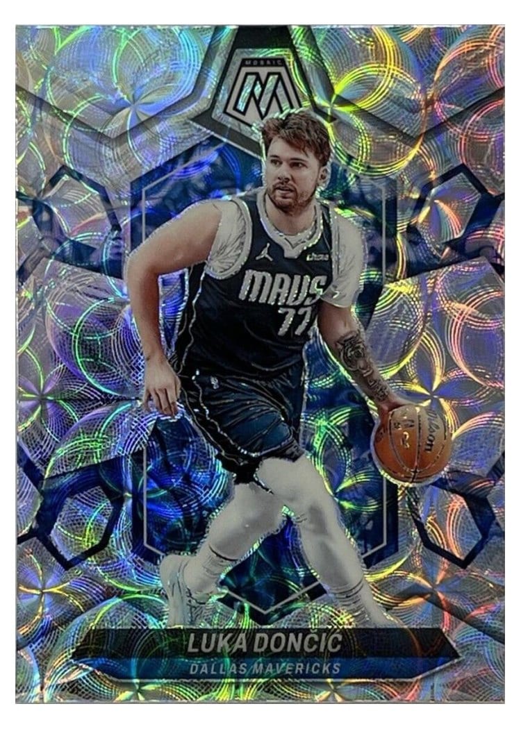 2023-24 Panini Mosaic Base Set Luka Doncic #31 card