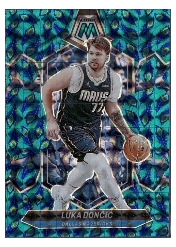 2023-24 Panini Mosaic Base Set Luka Doncic #31 card
