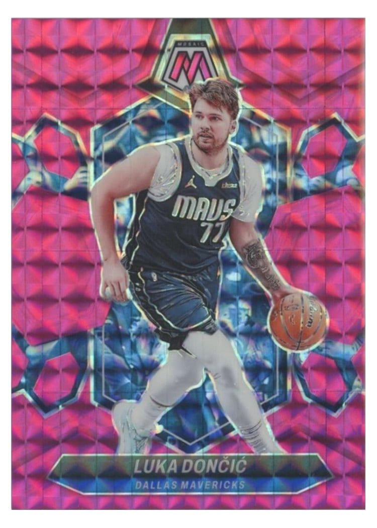 2023-24 Panini Mosaic Base Set Luka Doncic #31 card