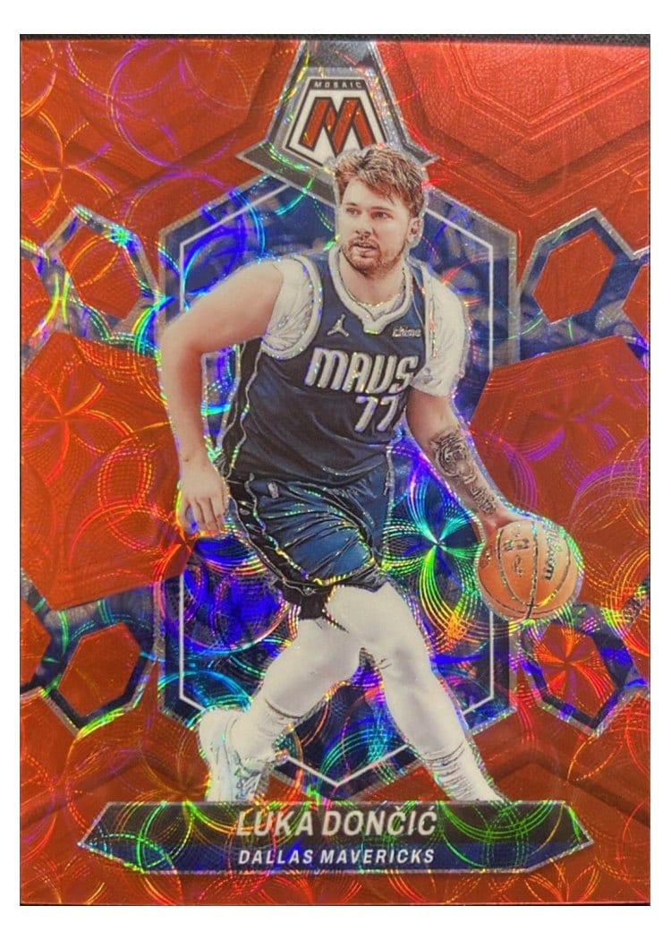 2023-24 Panini Mosaic Base Set Luka Doncic #31 card