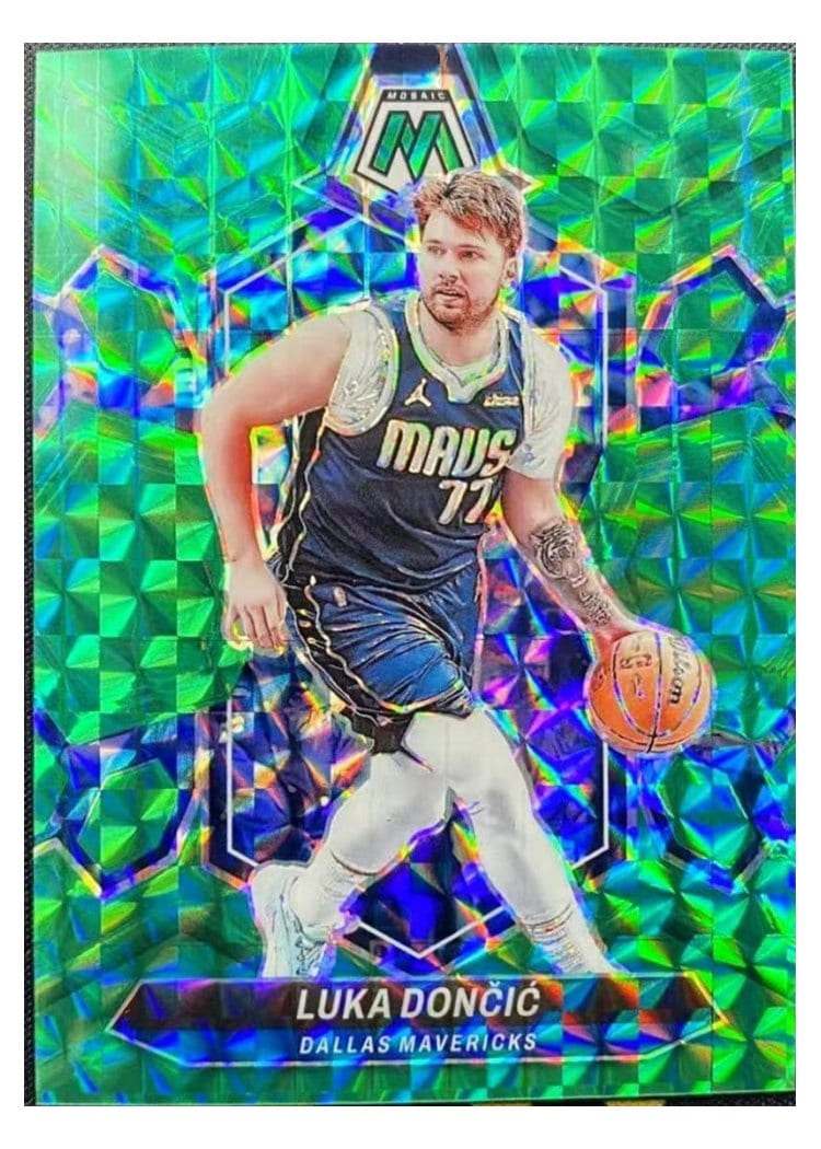 2023-24 Panini Mosaic Base Set Luka Doncic #31 card