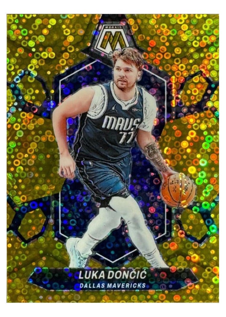 2023-24 Panini Mosaic Base Set Luka Doncic #31 card