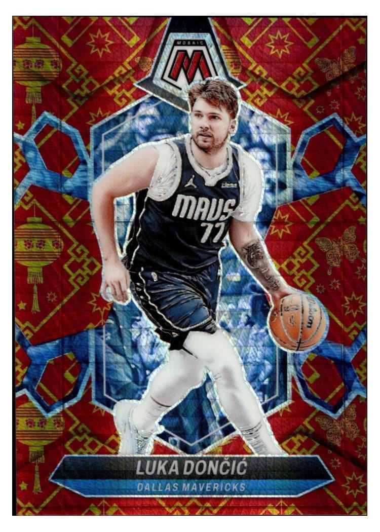2023-24 Panini Mosaic Base Set Luka Doncic #31 card