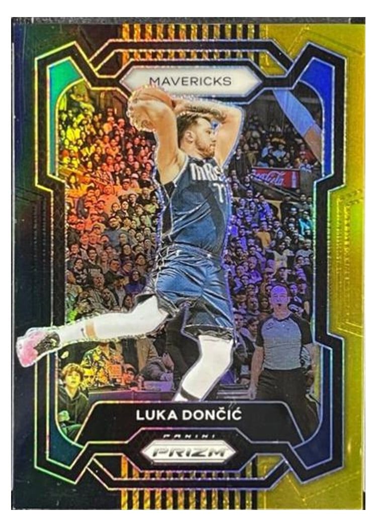 2023-24 Panini Prizm Base Set Luka Doncic #110 card