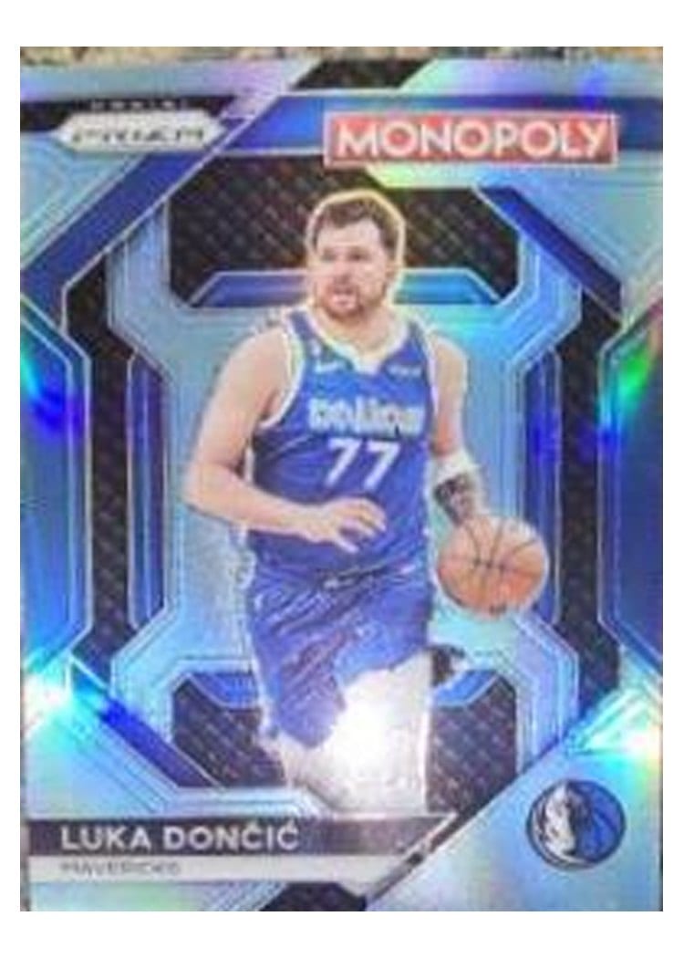 2023-24 Panini Prizm Base Set Luka Doncic #110 card