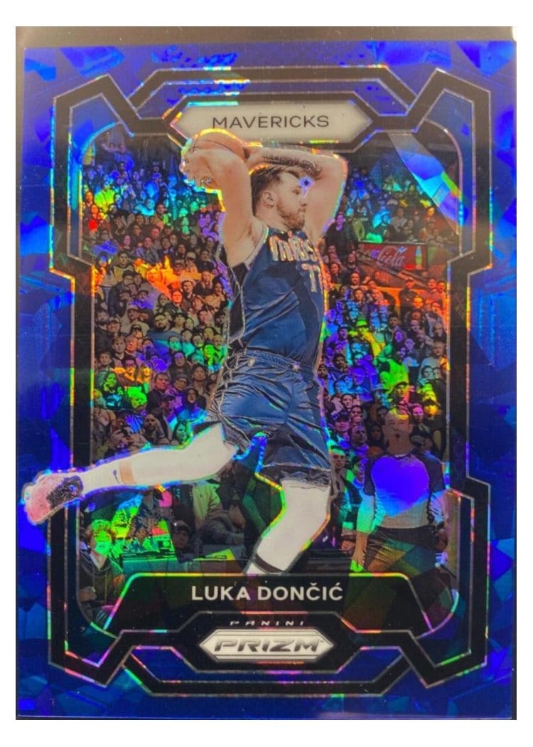 2023-24 Panini Prizm Base Set Luka Doncic #110 card