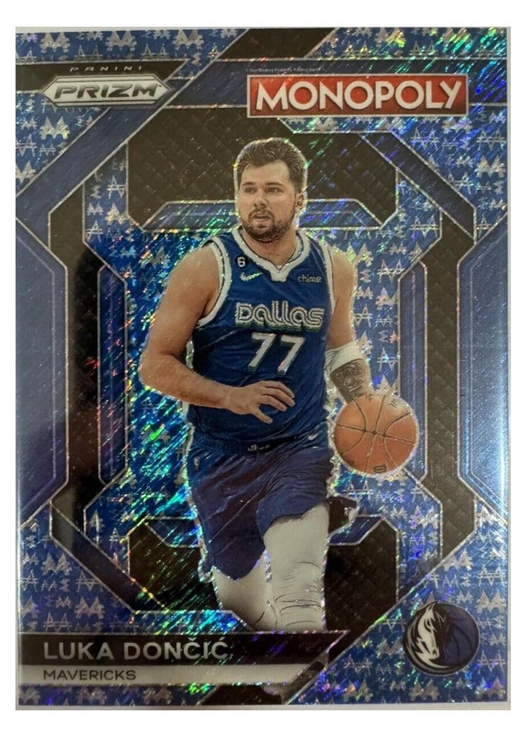2023-24 Panini Prizm Base Set Luka Doncic #110 card