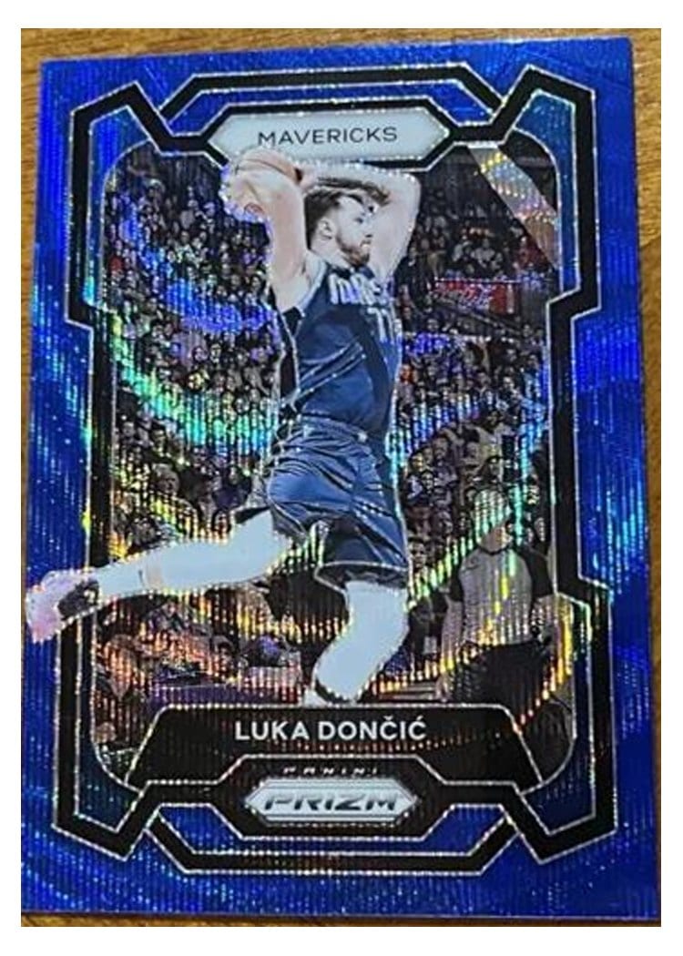 2023-24 Panini Prizm Base Set Luka Doncic #110 card