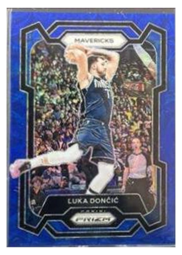 2023-24 Panini Prizm Base Set Luka Doncic #110 card