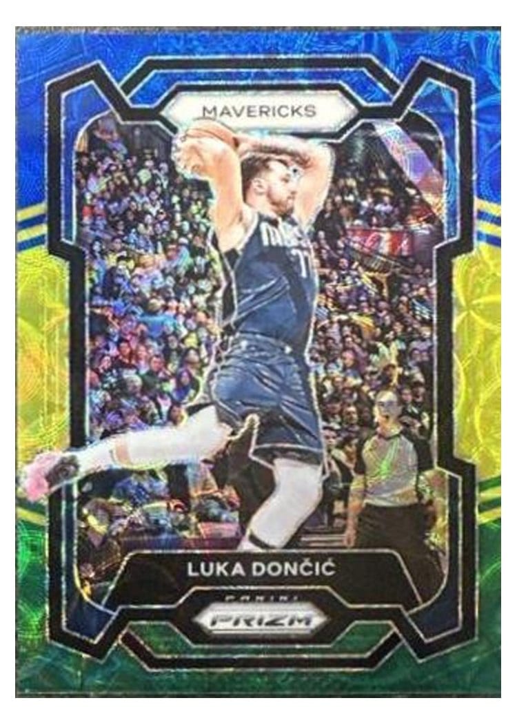 2023-24 Panini Prizm Base Set Luka Doncic #110 card