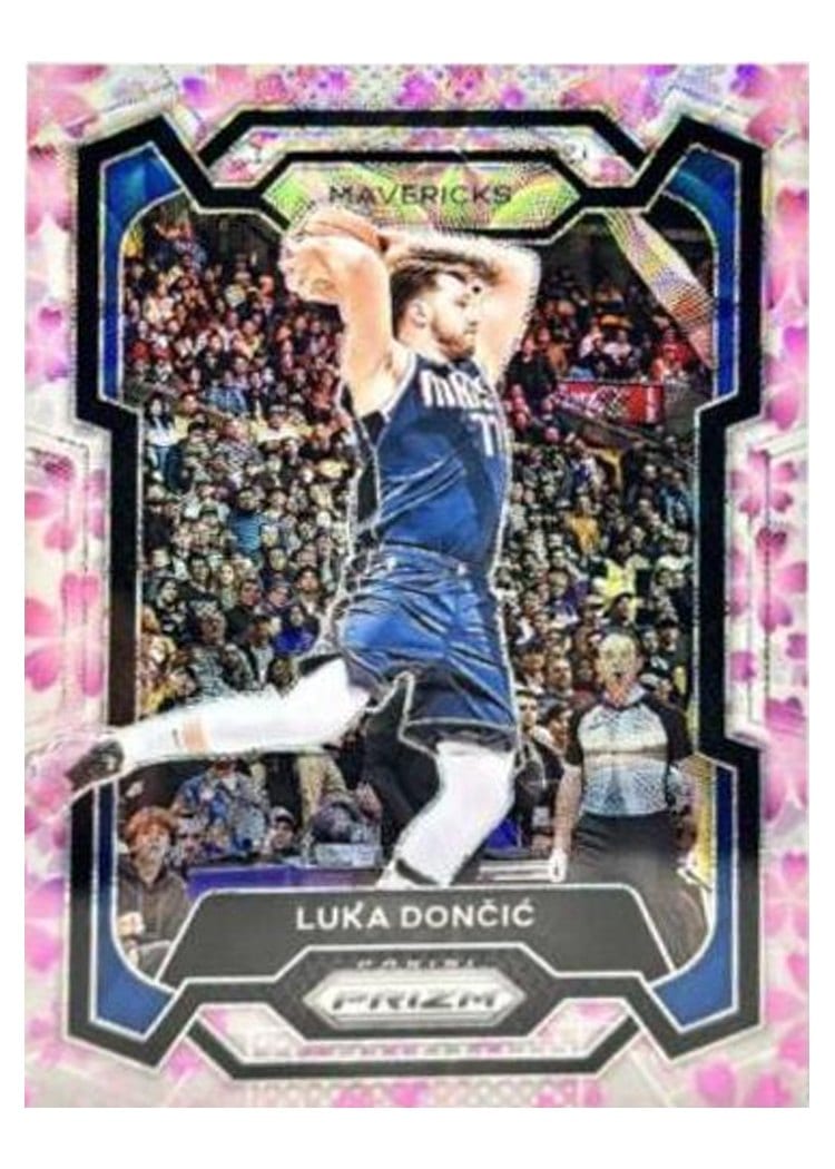 2023-24 Panini Prizm Base Set Luka Doncic #110 card