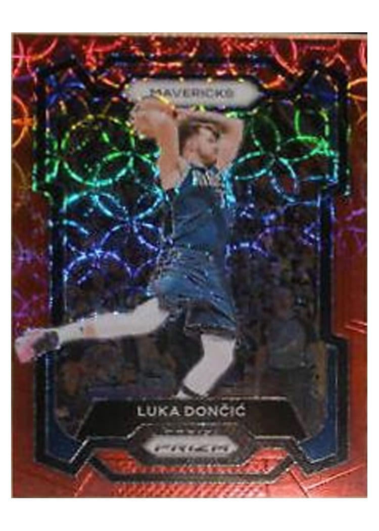 2023-24 Panini Prizm Base Set Luka Doncic #110 card