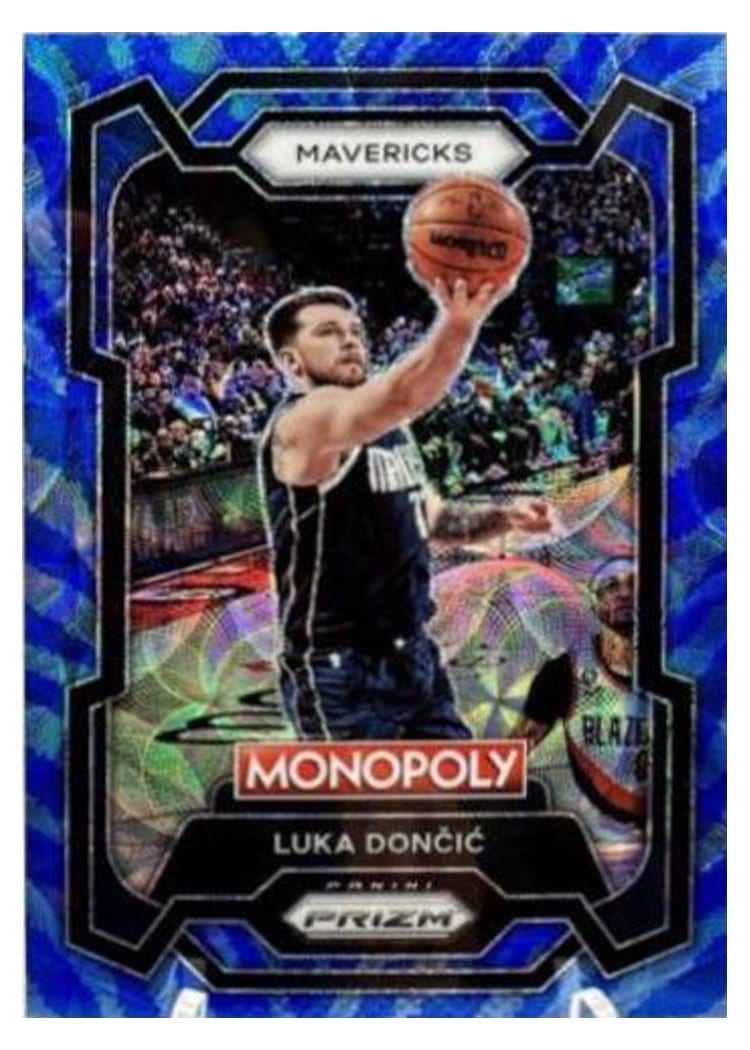 2023-24 Panini Prizm Base Set Luka Doncic #110 card