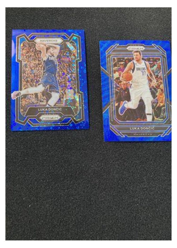 2023-24 Panini Prizm Base Set Luka Doncic #110 card