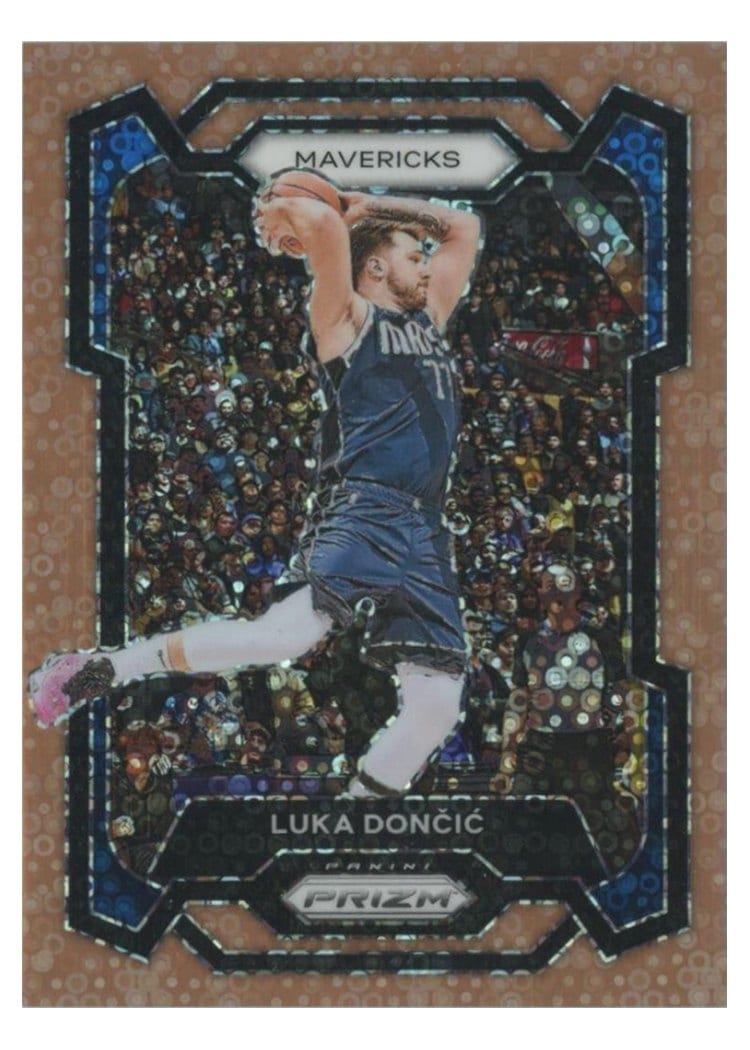 2023-24 Panini Prizm Base Set Luka Doncic #110 card