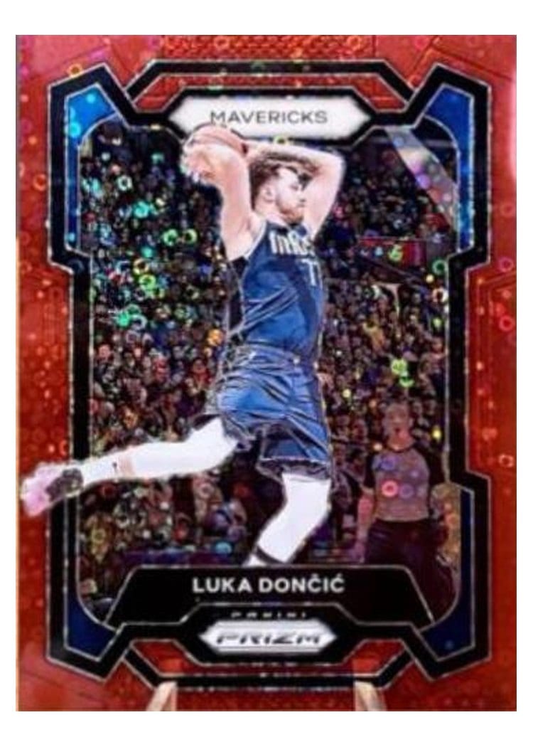 2023-24 Panini Prizm Base Set Luka Doncic #110 card