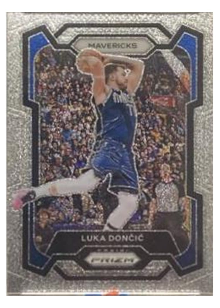 2023-24 Panini Prizm Base Set Luka Doncic #110 card