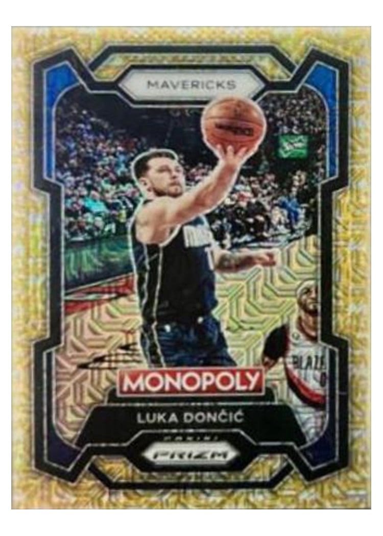 2023-24 Panini Prizm Base Set Luka Doncic #110 card