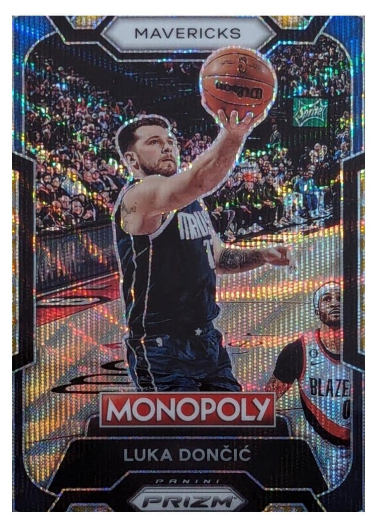 2023-24 Panini Prizm Base Set Luka Doncic #110 card