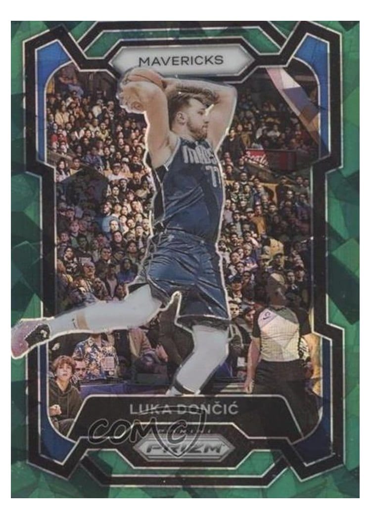 2023-24 Panini Prizm Base Set Luka Doncic #110 card