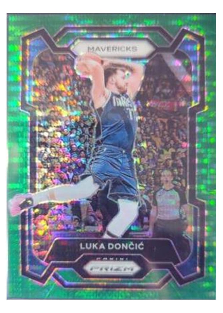 2023-24 Panini Prizm Base Set Luka Doncic #110 card