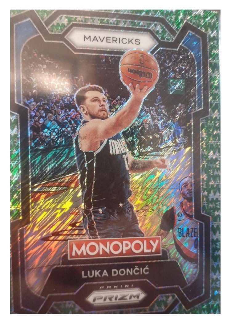 2023-24 Panini Prizm Base Set Luka Doncic #110 card