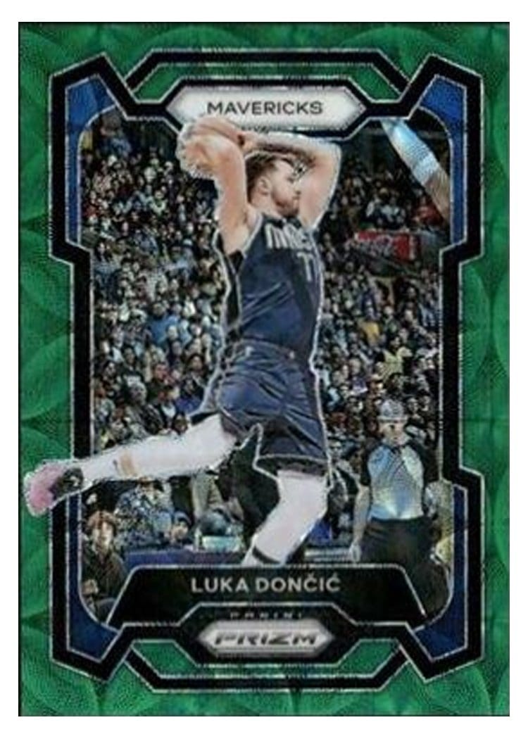 2023-24 Panini Prizm Base Set Luka Doncic #110 card