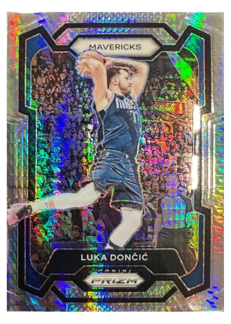2023-24 Panini Prizm Base Set Luka Doncic #110 card