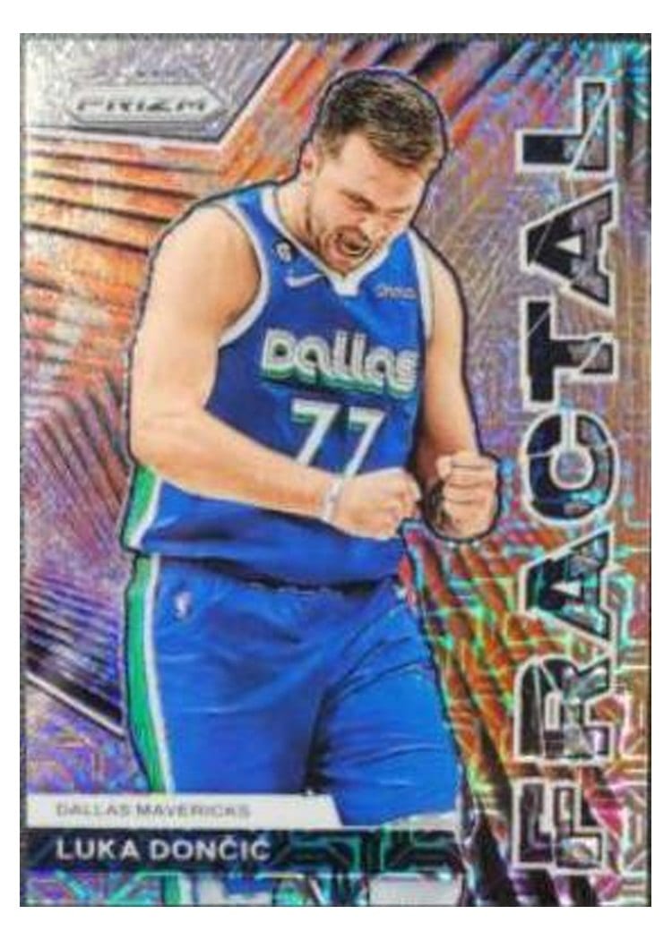 2023-24 Panini Prizm Base Set Luka Doncic #110 card