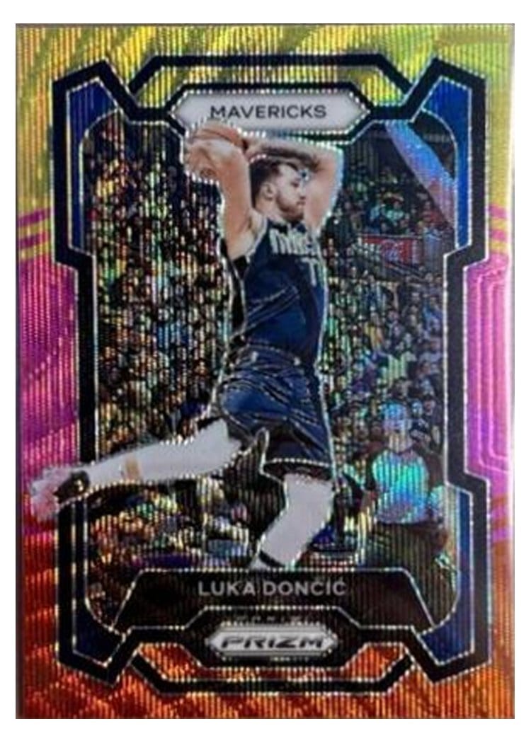 2023-24 Panini Prizm Base Set Luka Doncic #110 card